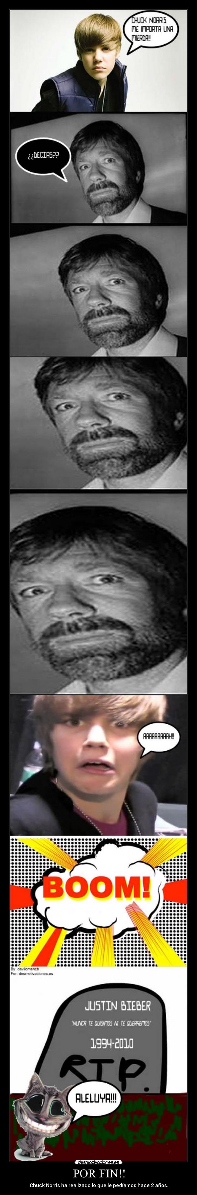 POR FIN!! - Chuck Norris ha realizado lo que le pedíamos hace 2 años.