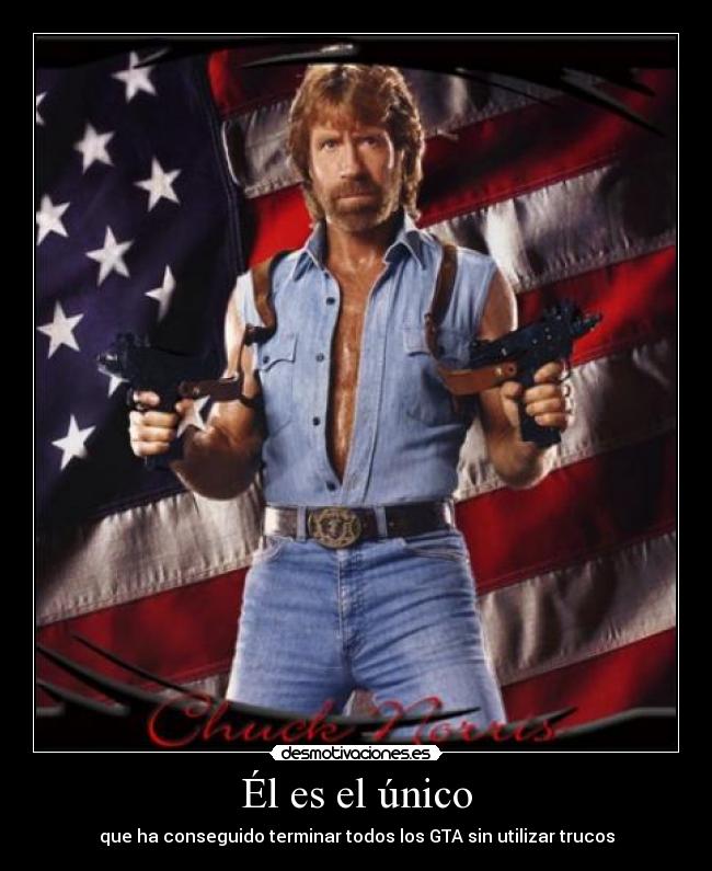Él es el único - que ha conseguido terminar todos los GTA sin utilizar trucos