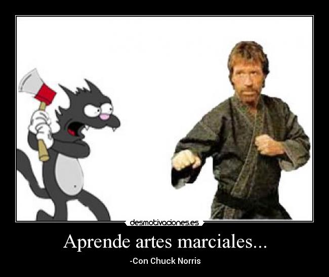 Aprende artes marciales... - 