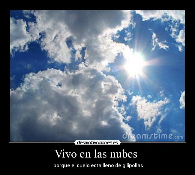 Vivo en las nubes  - 