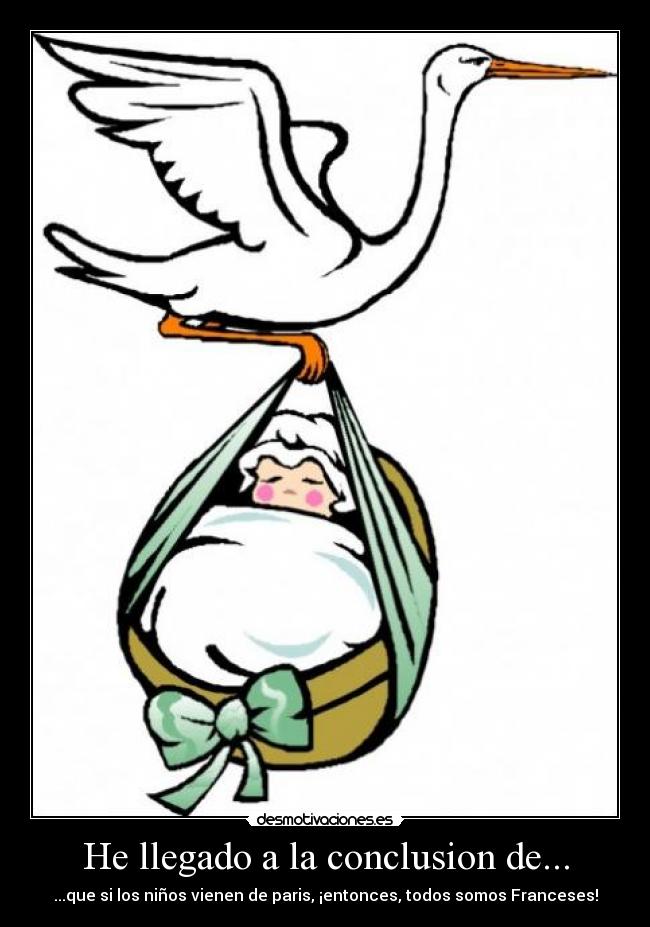 He llegado a la conclusion de... - 