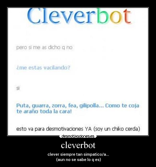 cleverbot -