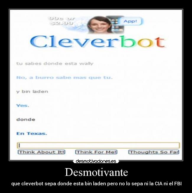 Desmotivante -