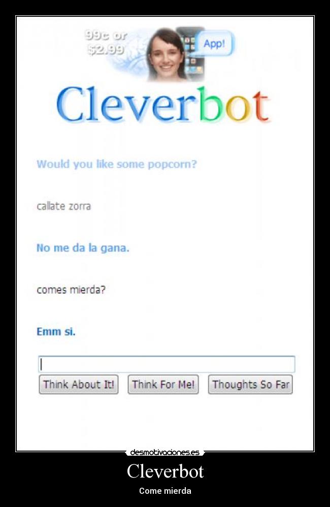 Cleverbot - Come mierda