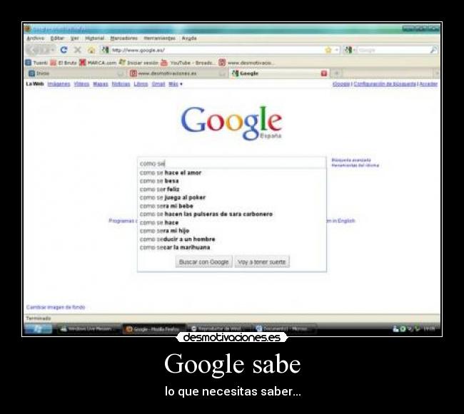 Google sabe -