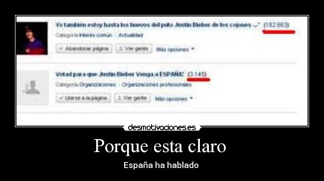 Porque esta claro  - 