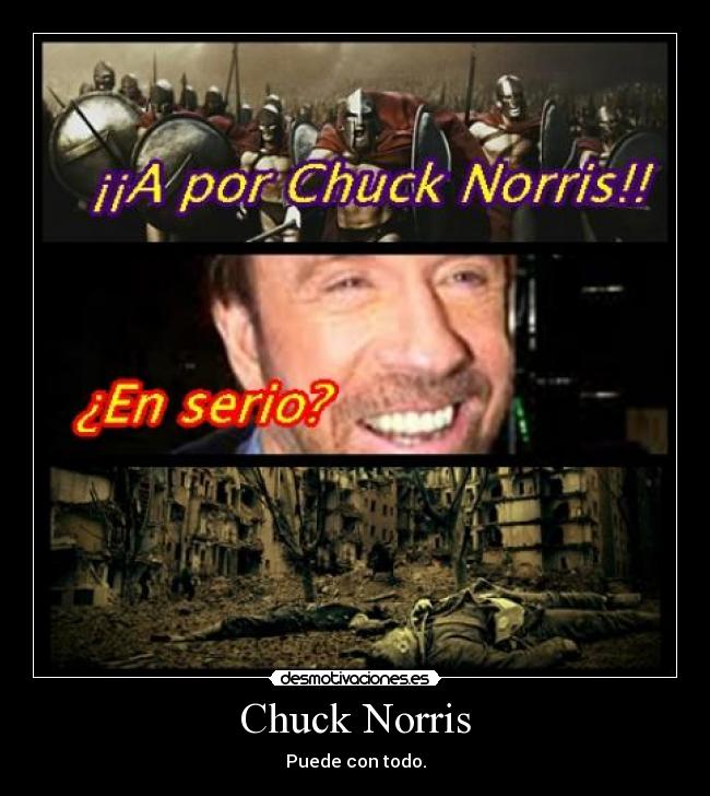 Chuck Norris - Puede con todo.
