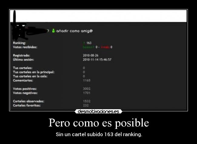 Pero como es posible -