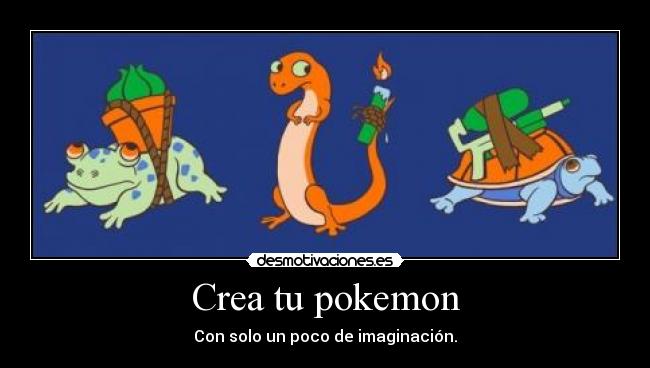 Crea tu pokemon - 