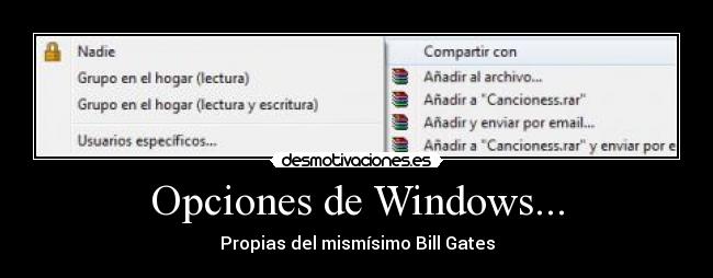 carteles windows desmotivaciones