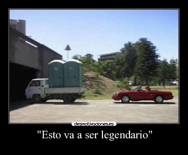 Esto va a ser legendario -
