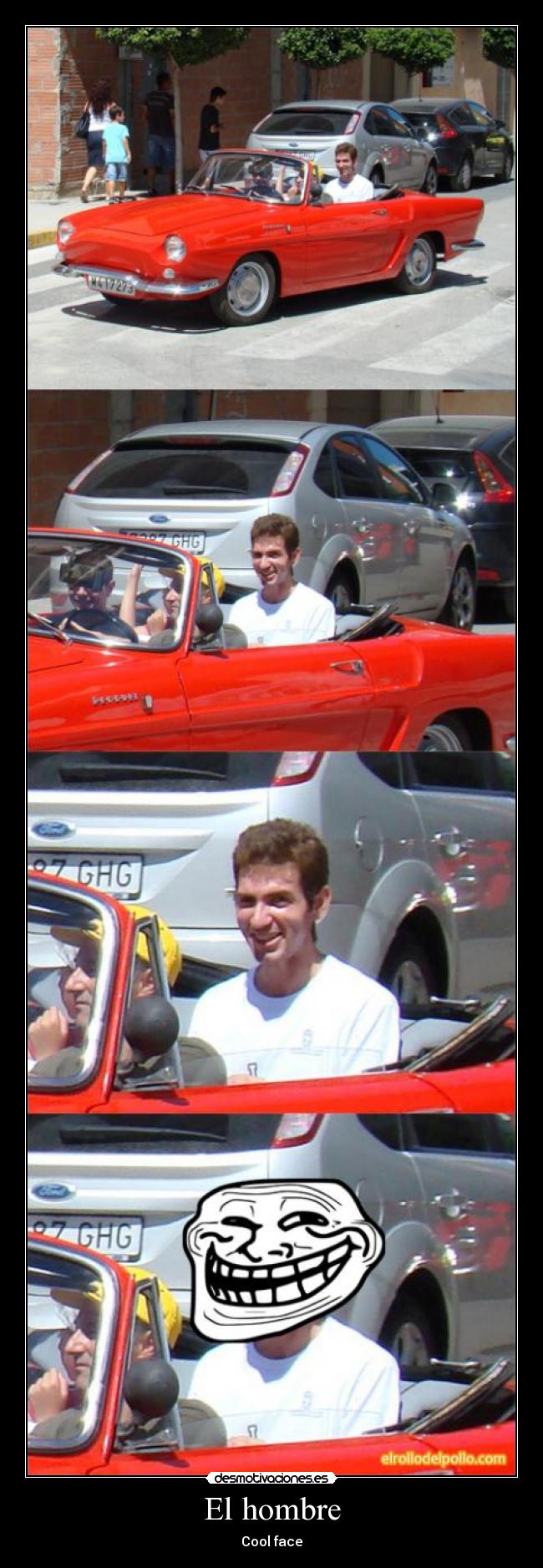 El hombre - Cool face