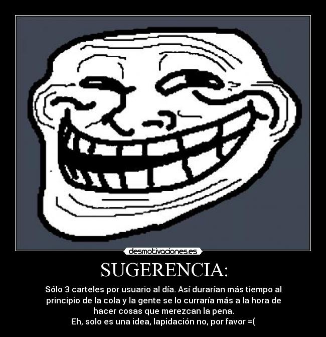 SUGERENCIA: -