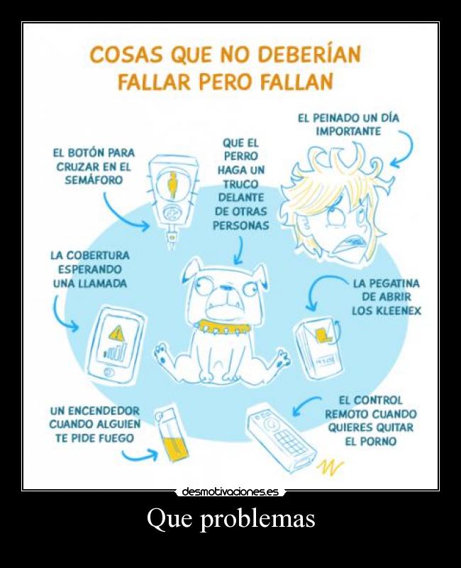 carteles problemas problemas desmotivaciones