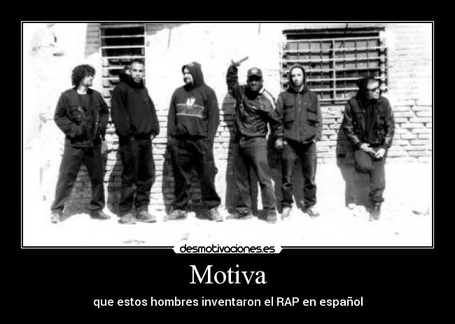 Motiva - que estos hombres inventaron el RAP en español