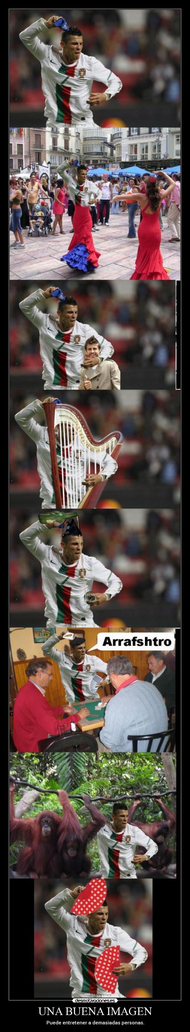 carteles cr7 desmotivaciones