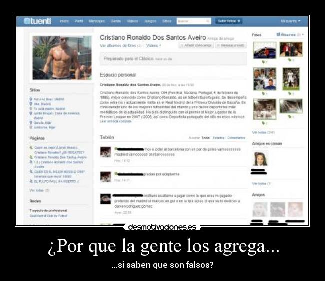 carteles cr7 falso desmotivaciones