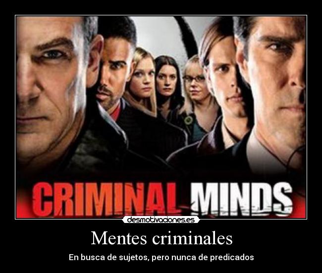 Mentes criminales -