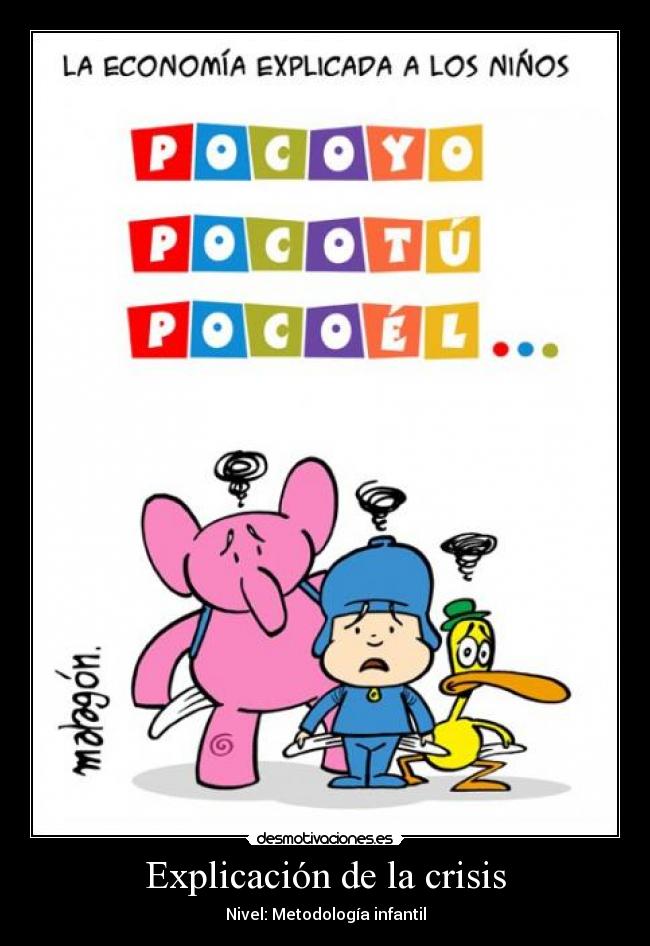 Explicación de la crisis - Nivel: Metodología infantil