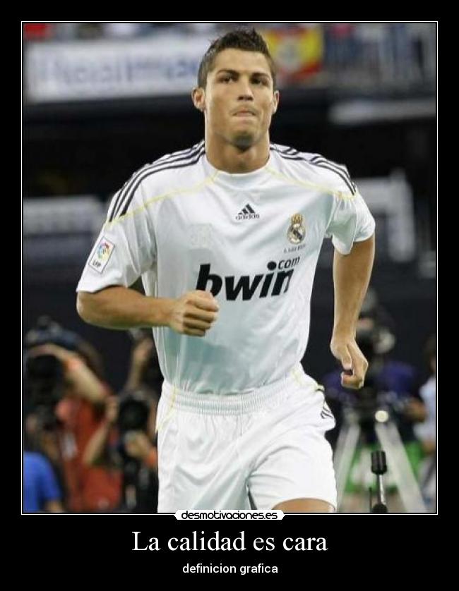 La calidad es cara -