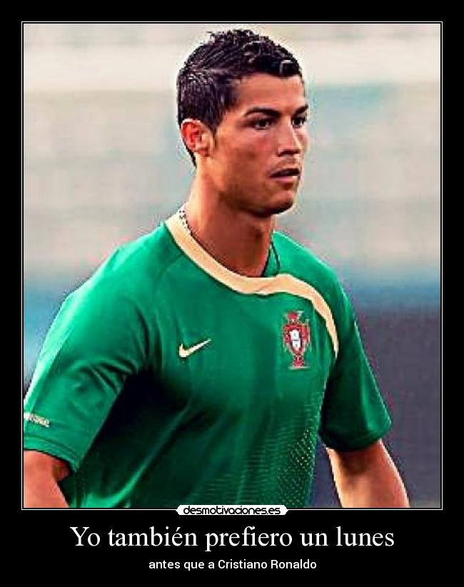 Yo también prefiero un lunes -