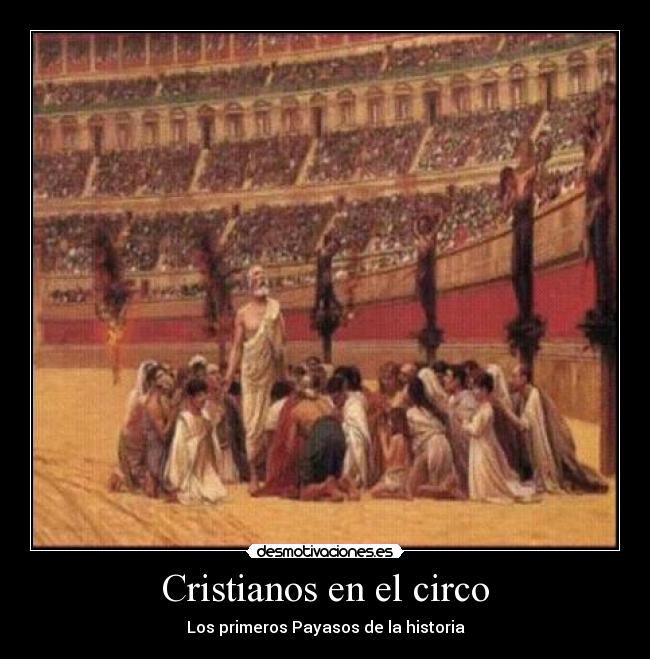 carteles los cristianos son unos payasos unos soplapoyas deberian estar horca desmotivaciones