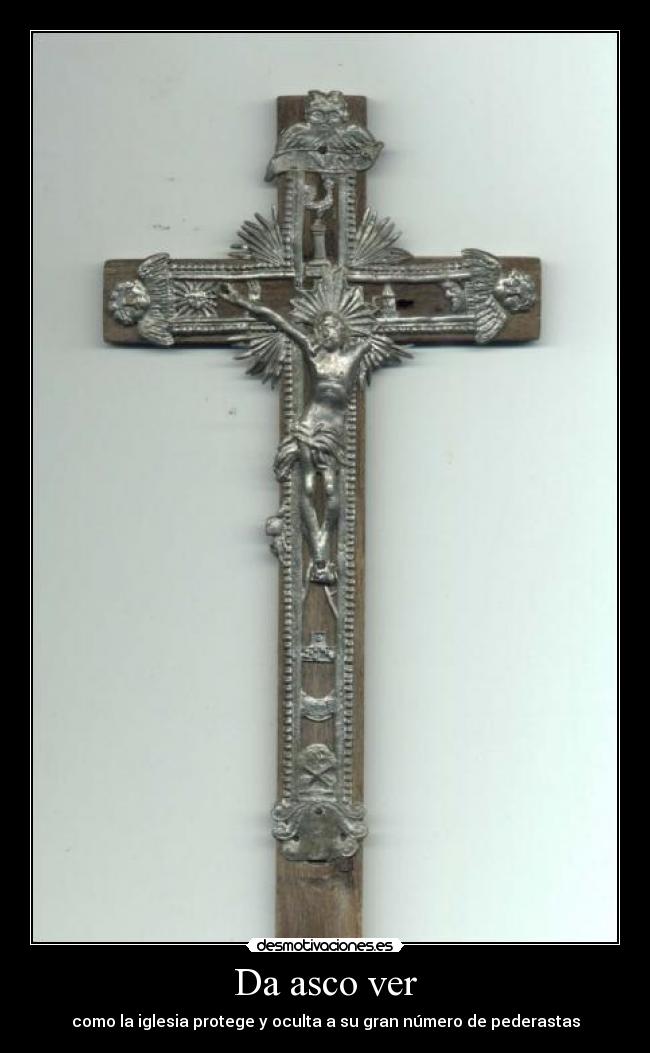 Da asco ver - como la iglesia protege y oculta a su gran número de pederastas