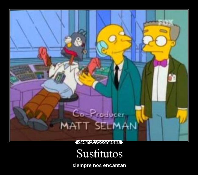 Sustitutos - 