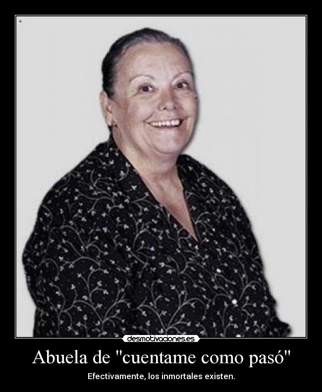 Abuela de cuentame como pasó -