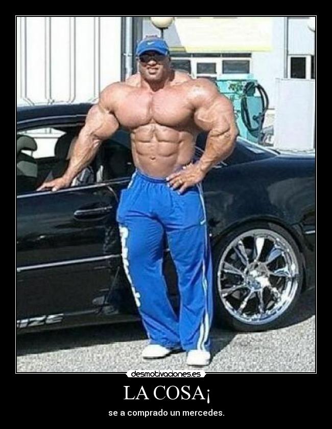 LA COSA¡ - se a comprado un mercedes.