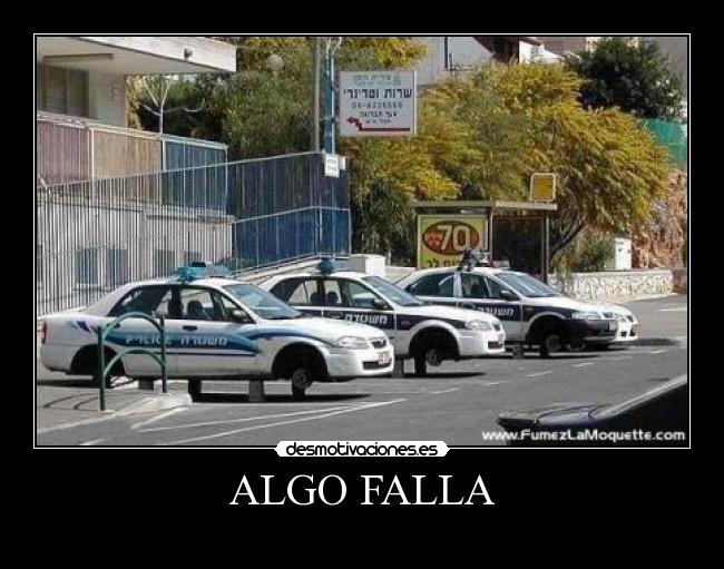 ALGO FALLA -