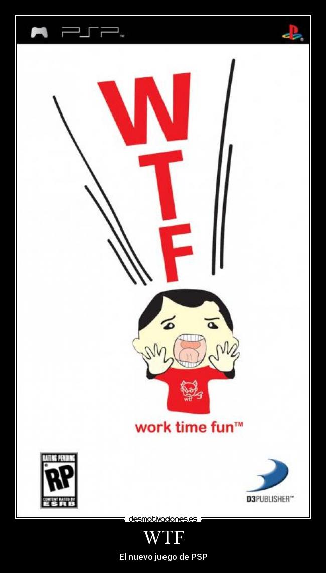 WTF - El nuevo juego de PSP