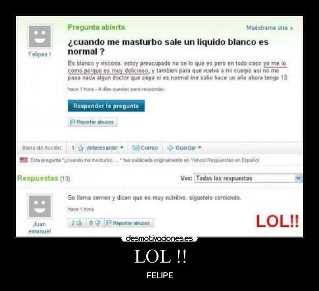 LOL !! - FELIPE