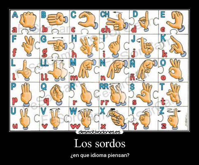 Los sordos -