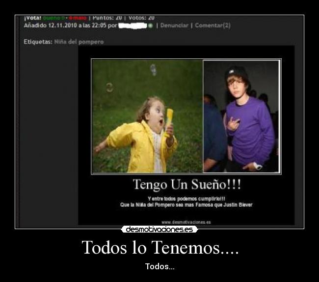 Todos lo Tenemos.... - 
