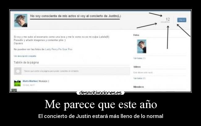 Me parece que este año -