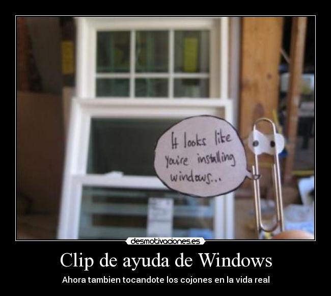 carteles ayuda windows desmotivaciones