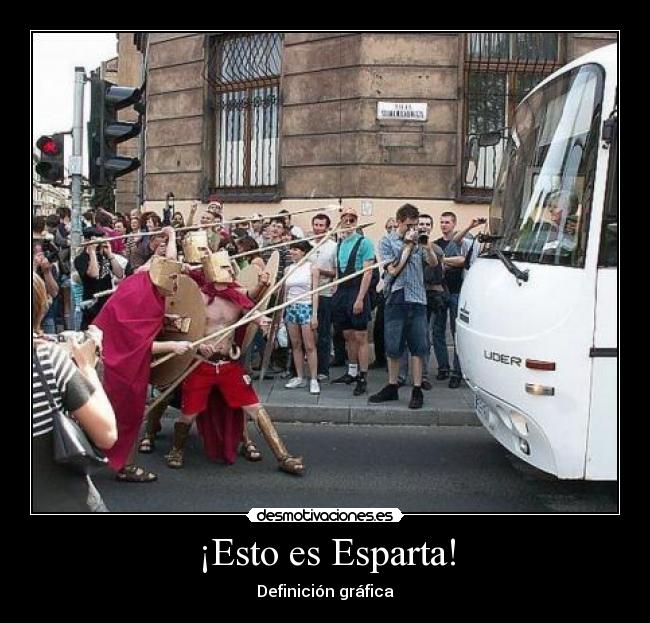 ¡Esto es Esparta! -