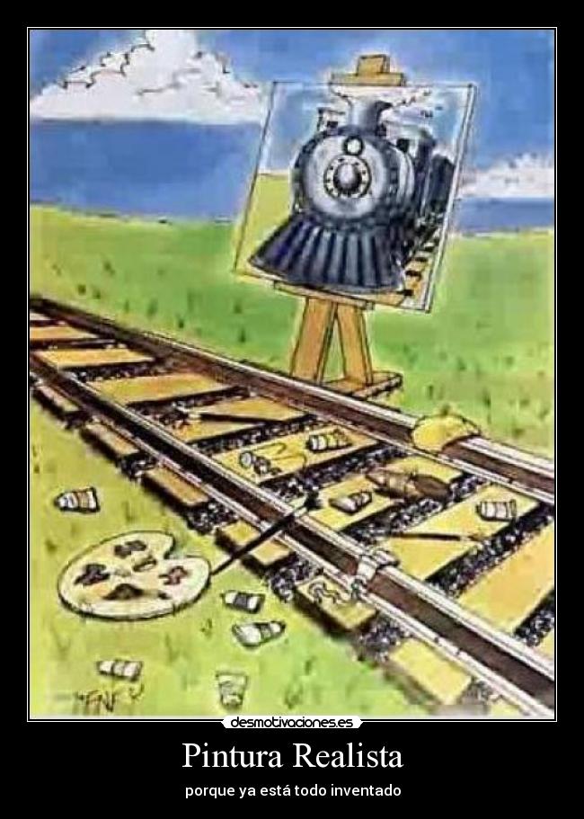 Pintura Realista - porque ya está todo inventado