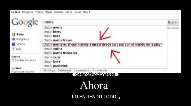 Ahora - LO ENTIENDO TODO¡¡¡