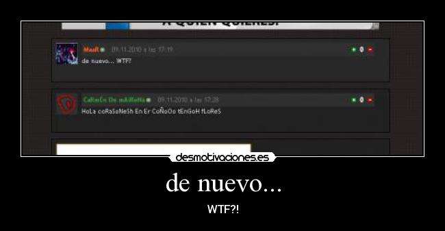 de nuevo... - WTF?!