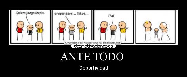 ANTE TODO - Deportividad