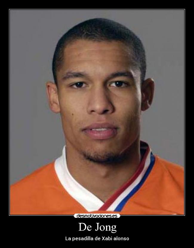 De Jong - La pesadilla de Xabi alonso