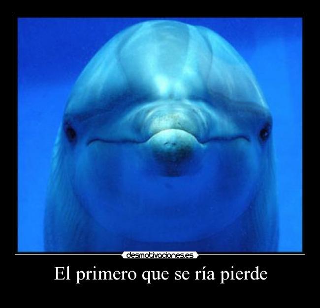 El primero que se ría pierde -