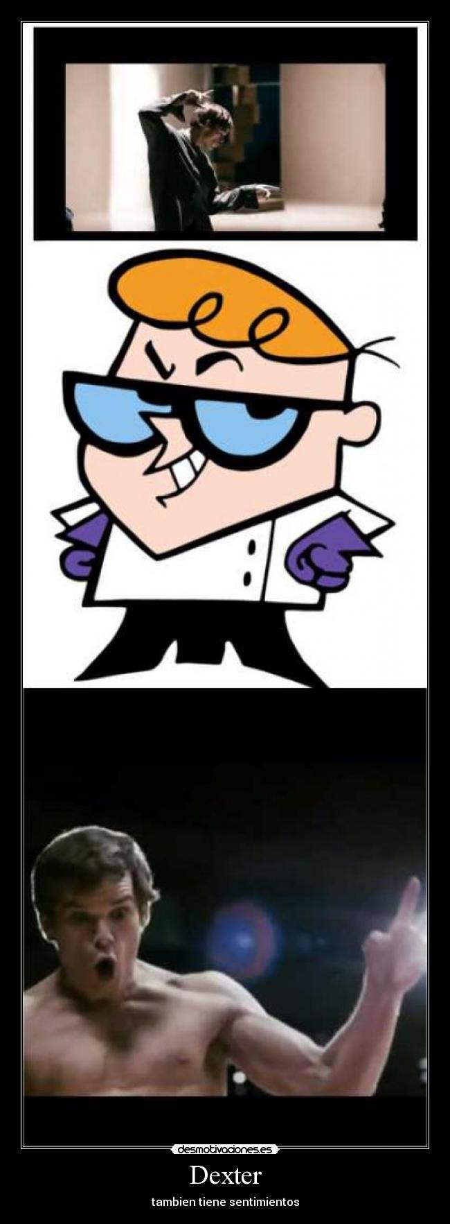 carteles dexter gamer sentimientos desmotivaciones