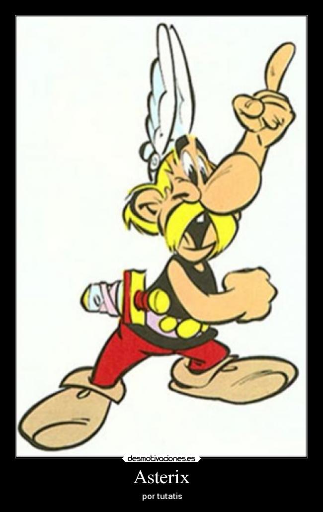 Asterix - por tutatis