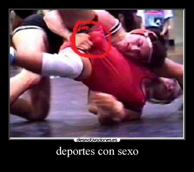 carteles deportes sexo deportes desmotivaciones