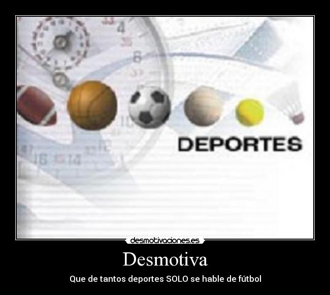 carteles deportes desmotivaciones