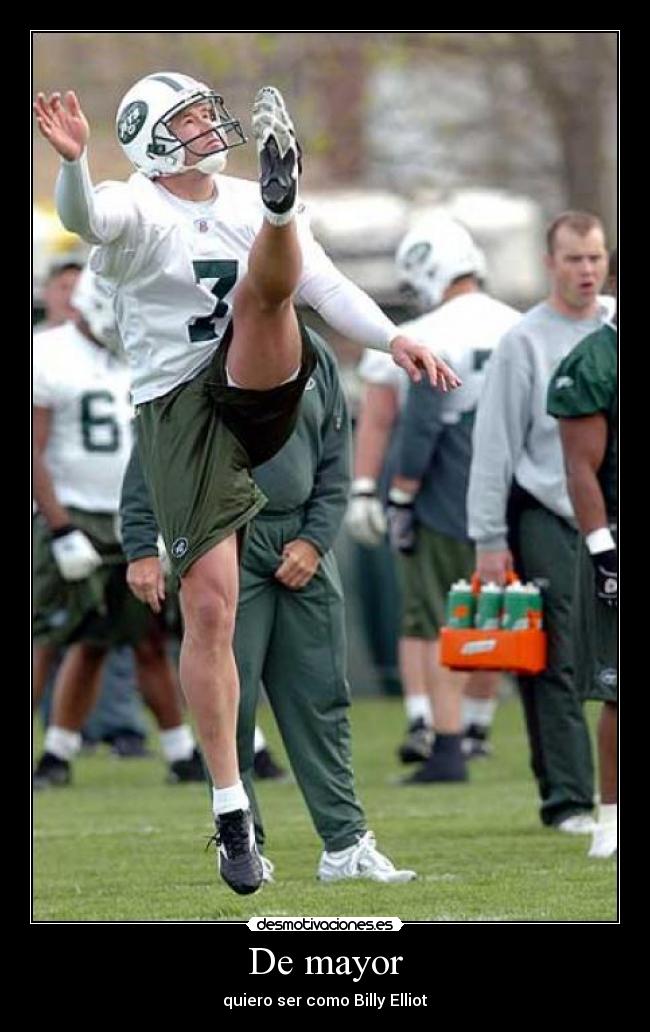 De mayor - quiero ser como Billy Elliot