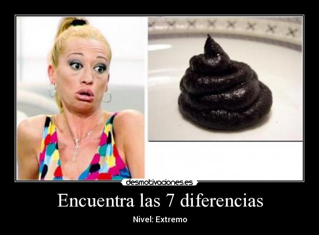 Encuentra las 7 diferencias - Nivel: Extremo